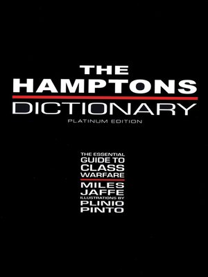 cover image of The Hamptons Dictionary